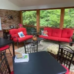 Custom Built Cedar Screen Room in Nashville